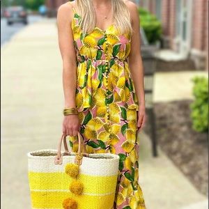 *NWOT Farm Rio Ruffle Midi Dress